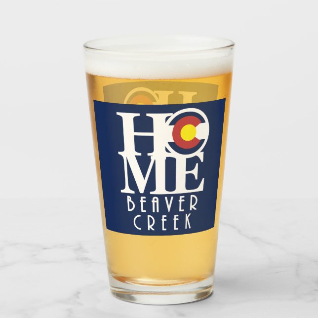 ZUHAUSE Beaver Creek Colorado Glas (Rückseite (gefüllt))