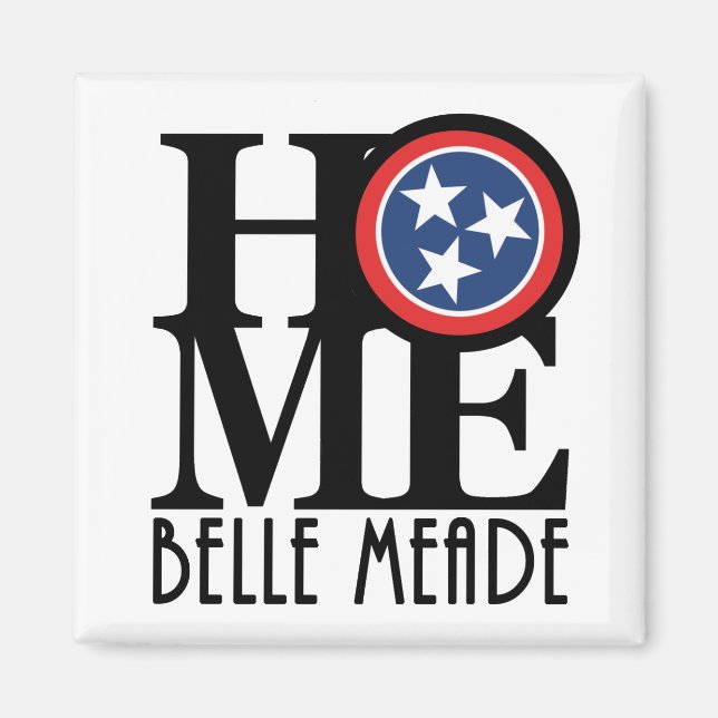ZUHAUSE Belle Meade Magnet (Vorne)