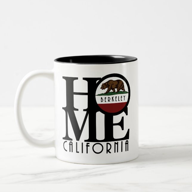 ZUHAUSE Berkeley California 11oz Zweifarbige Tasse (Links)