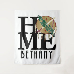 ZUHAUSE Bethany Oklahoma Wandteppich