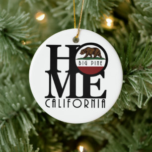 ZUHAUSE Big Pine California Keramik Ornament