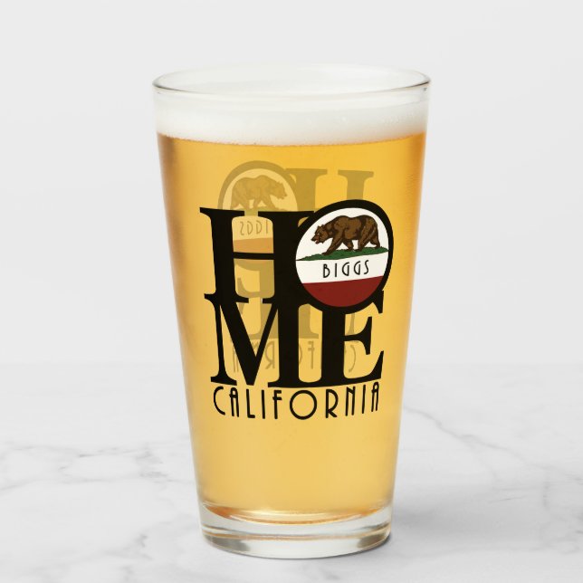 ZUHAUSE Biggs California Glas (Vorne (Gefüllt))