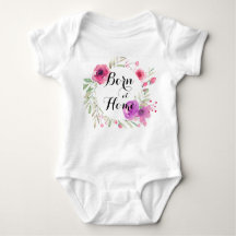 Zuhause Birth Floral Baby Girl