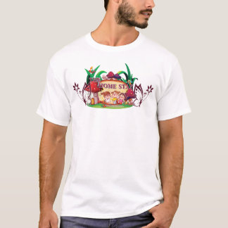 Zuhause Bleibe Shirt