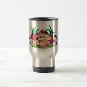 Zuhause Bleibe Tumbler Reisebecher