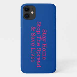 Zuhause Bleibe, um die Verbreitung zu stoppen Case-Mate iPhone Hülle