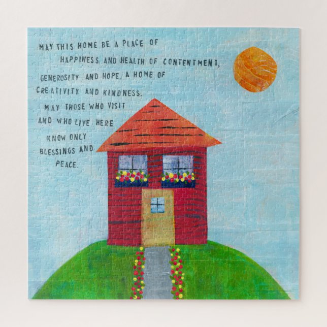 Zuhause Blessing Puzzle (Vertikal)
