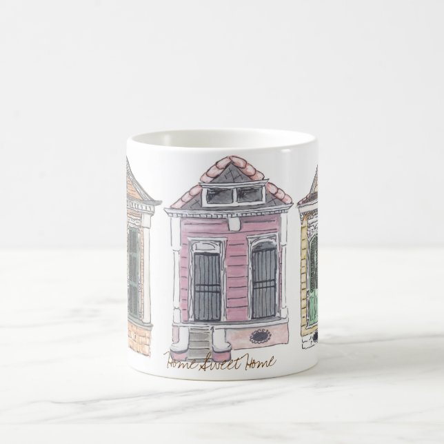 Zuhause-Bonbon-Zuhause Tasse (Mittel)