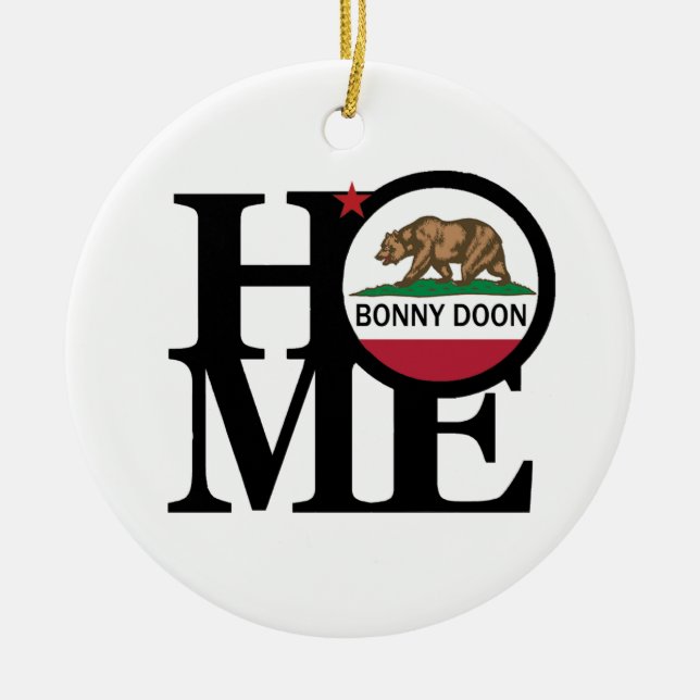 ZUHAUSE Bonny Doon Keramik Ornament (Vorne)