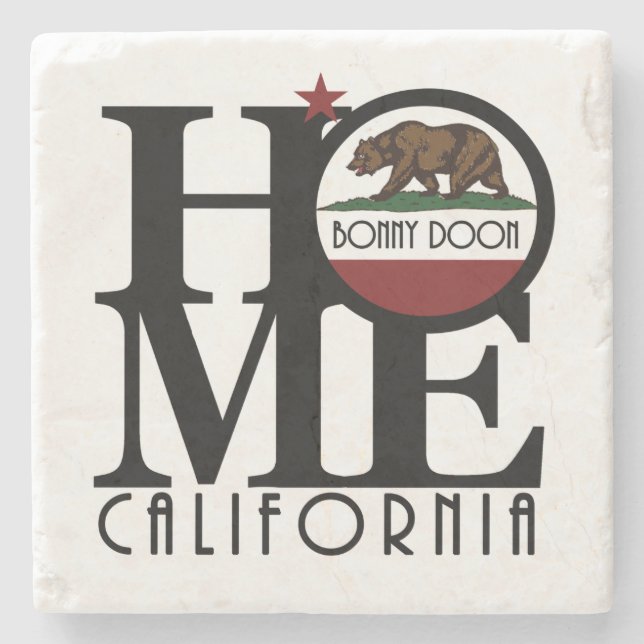 ZUHAUSE Bonny Doon Steinuntersetzer (Vorderseite)