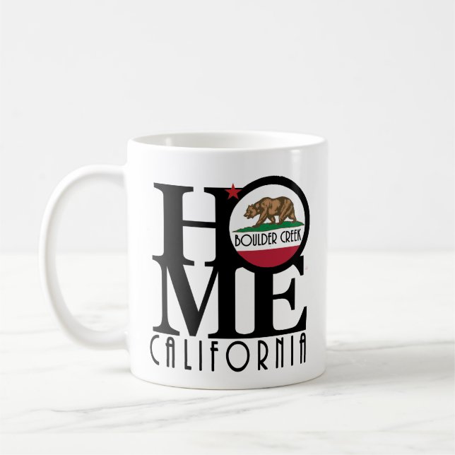 ZUHAUSE Boulder Creek California Kaffeetasse (Links)