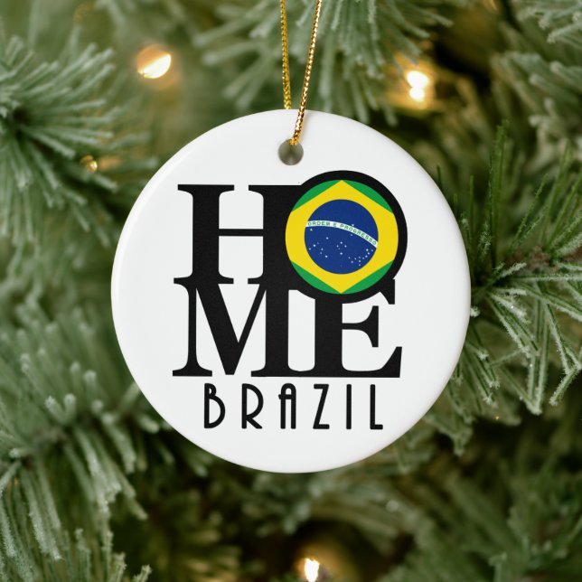 ZUHAUSE Brasilien Keramik Ornament (Baum)