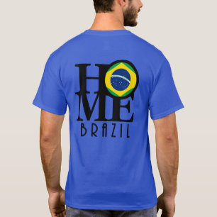 ZUHAUSE Brasilien (Rückseite) T-Shirt