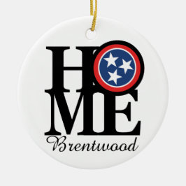 ZUHAUSE Brentwood TN Keramik Ornament