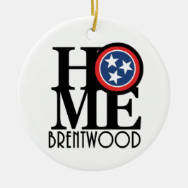 ZUHAUSE Brentwood TN Keramik Ornament
