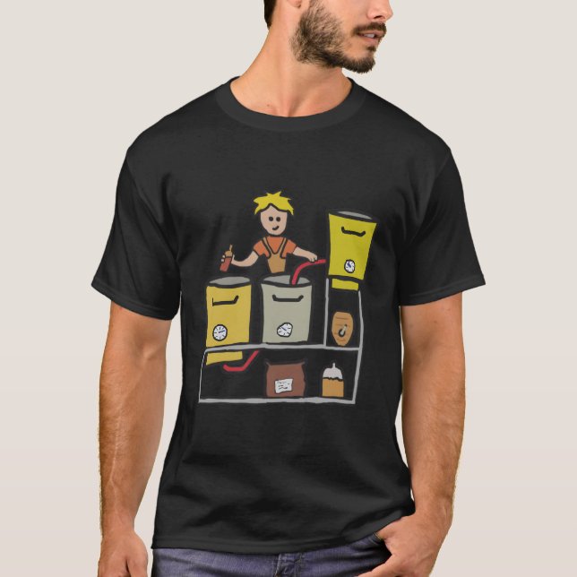 Zuhause Brewing Master Brewer T-Shirt (Vorderseite)