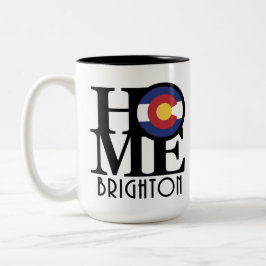 ZUHAUSE Brighton Colorado 15oz Zweifarbige Tasse