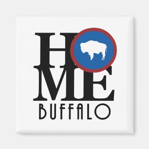 ZUHAUSE Buffalo Magnet