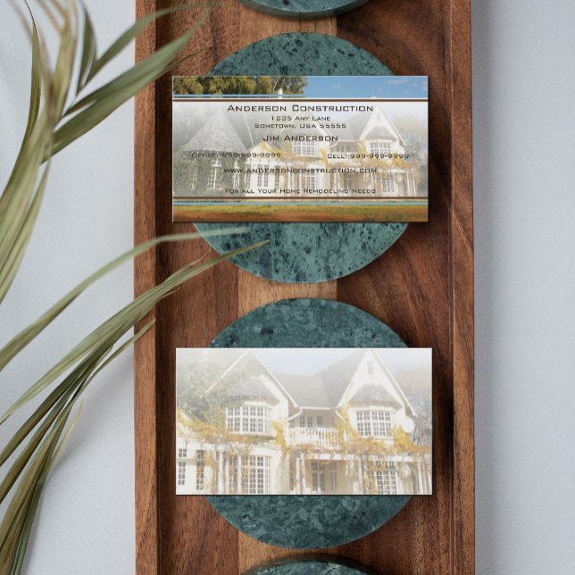 Zuhause Builder Business Card Visitenkarte (Von Creator hochgeladen)