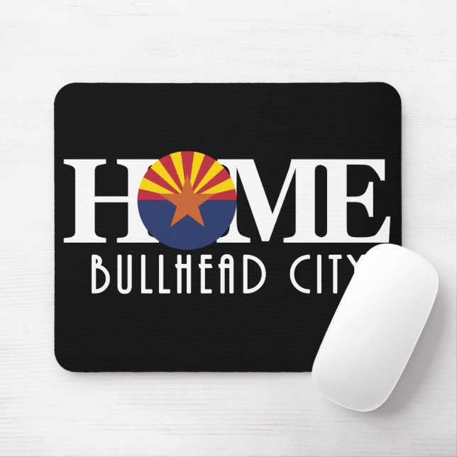 ZUHAUSE Bullhead City Arizona Mousepad (Mit Mouse)