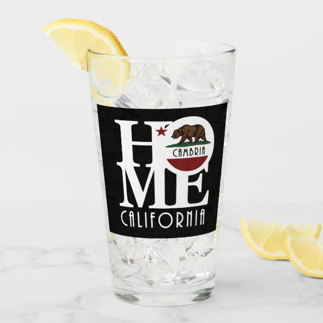 ZUHAUSE Cambria California Glas (Vorderseite Ice)