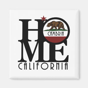 ZUHAUSE Cambria California Magnet