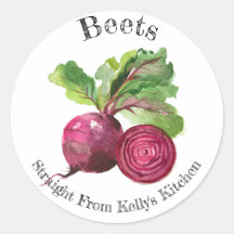 Zuhause Canning Business Beets Food Label
