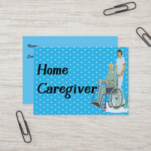 Zuhause Caregier Business Card Visitenkarte