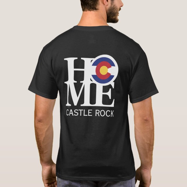 ZUHAUSE Castle Rock Dark tee (Rückseite)