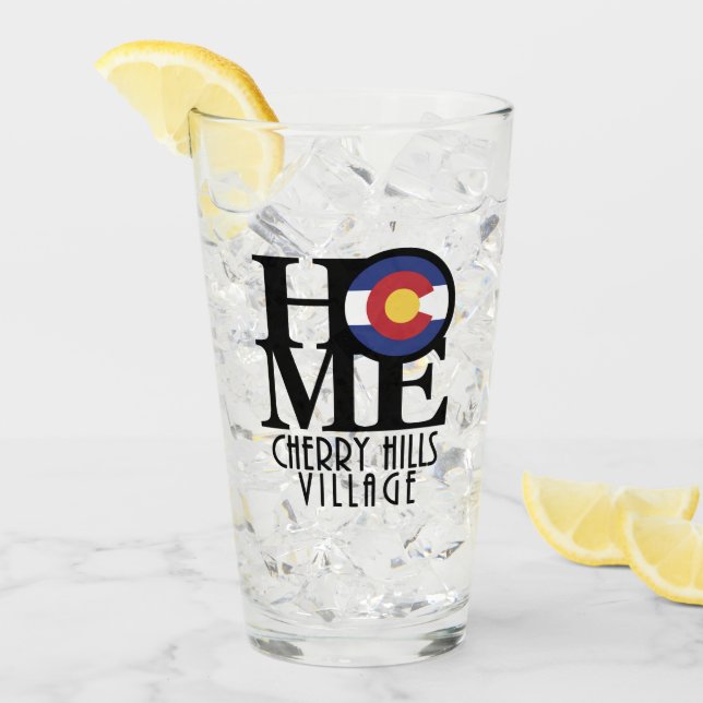 ZUHAUSE Cherry Hills Village CO Glas (Vorderseite Ice)