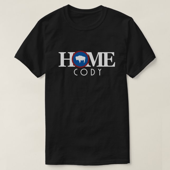 ZUHAUSE Cody Wyoming T-Shirt (Design vorne)