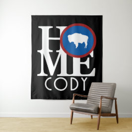 ZUHAUSE Cody Wyoming Wandteppich