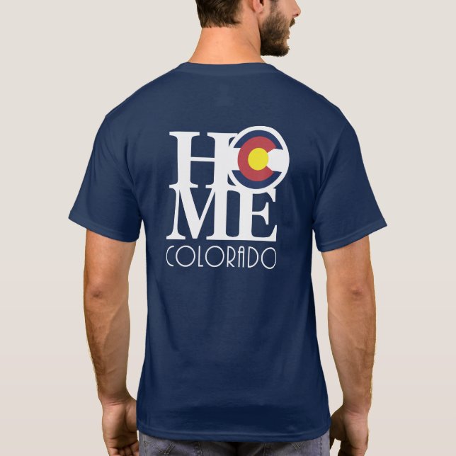 ZUHAUSE Colorado (Rückseite) T-Shirt (Rückseite)