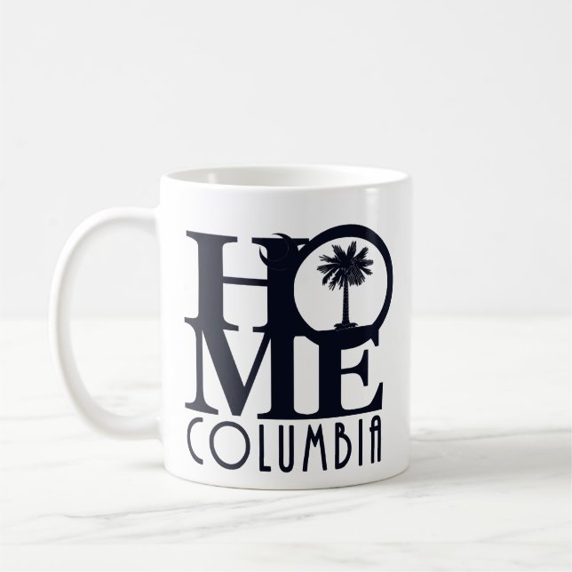 ZUHAUSE Columbia SC 11oz Kaffeetasse (Links)