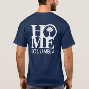 ZUHAUSE Columbia South Carolina (Rückseite) T-Shirt
