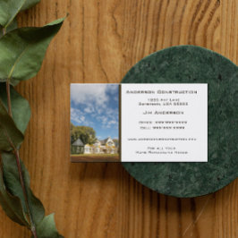 Zuhause Construction Business Card Visitenkarte