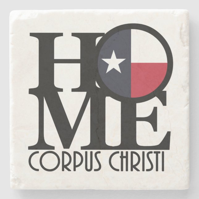 ZUHAUSE Corpus Christi Steinuntersetzer (Vorderseite)