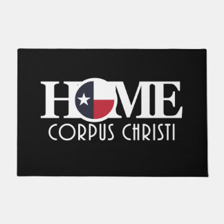 ZUHAUSE Corpus Christi Texas Fußmatte