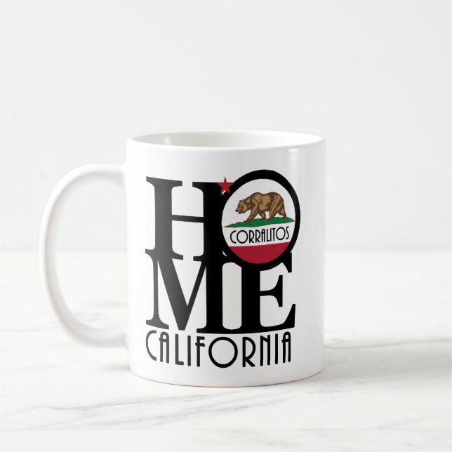 ZUHAUSE Corralitos California 11oz Kaffeetasse (Links)