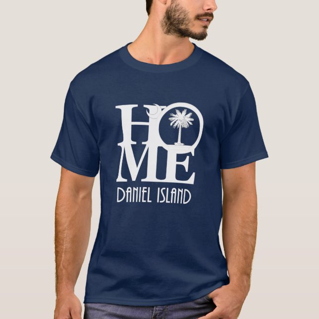 Zuhause Daniel Island South Carolina T-Shirt (Vorderseite)