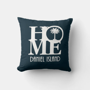 ZUHAUSE Daniel Island South Carolina Throw Kissen
