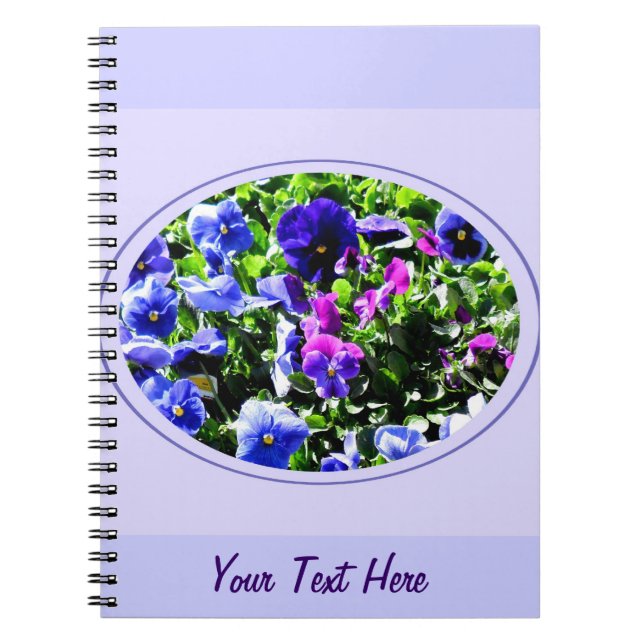 Zuhause Depot Pansy Notizblock (Vorderseite)