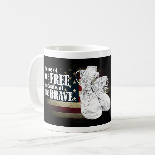 Zuhause der Free Coffee Tasse (Vorderseite Links)