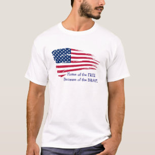 Zuhause der Freien Flagge T-Shirt