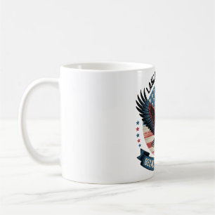 Zuhause der Freien Patriotischen Adlerkunst Kaffeetasse