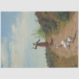 Zuhause der Gänsefülle (von Paul Peel) Seidenpapier