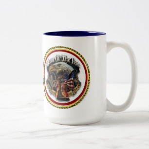 ZUHAUSE DER KOSTENLOS ZWEIFARBIGE TASSE