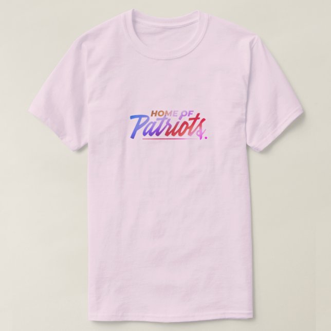 Zuhause der Patrioten T-Shirt (Design vorne)