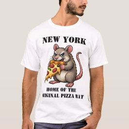 Zuhause der Pizza-Ratte T-Shirt