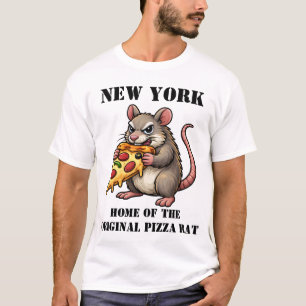 Zuhause der Pizza-Ratte T-Shirt